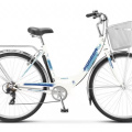 Велосипед Pioneer Pegas 28/18 white-darkblue-blue